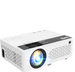 Projector 6500 Lumen with 100 Inch Projector Screen